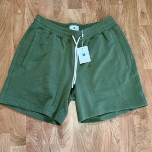 Jason Scott Men's London Green Cotton Shorts